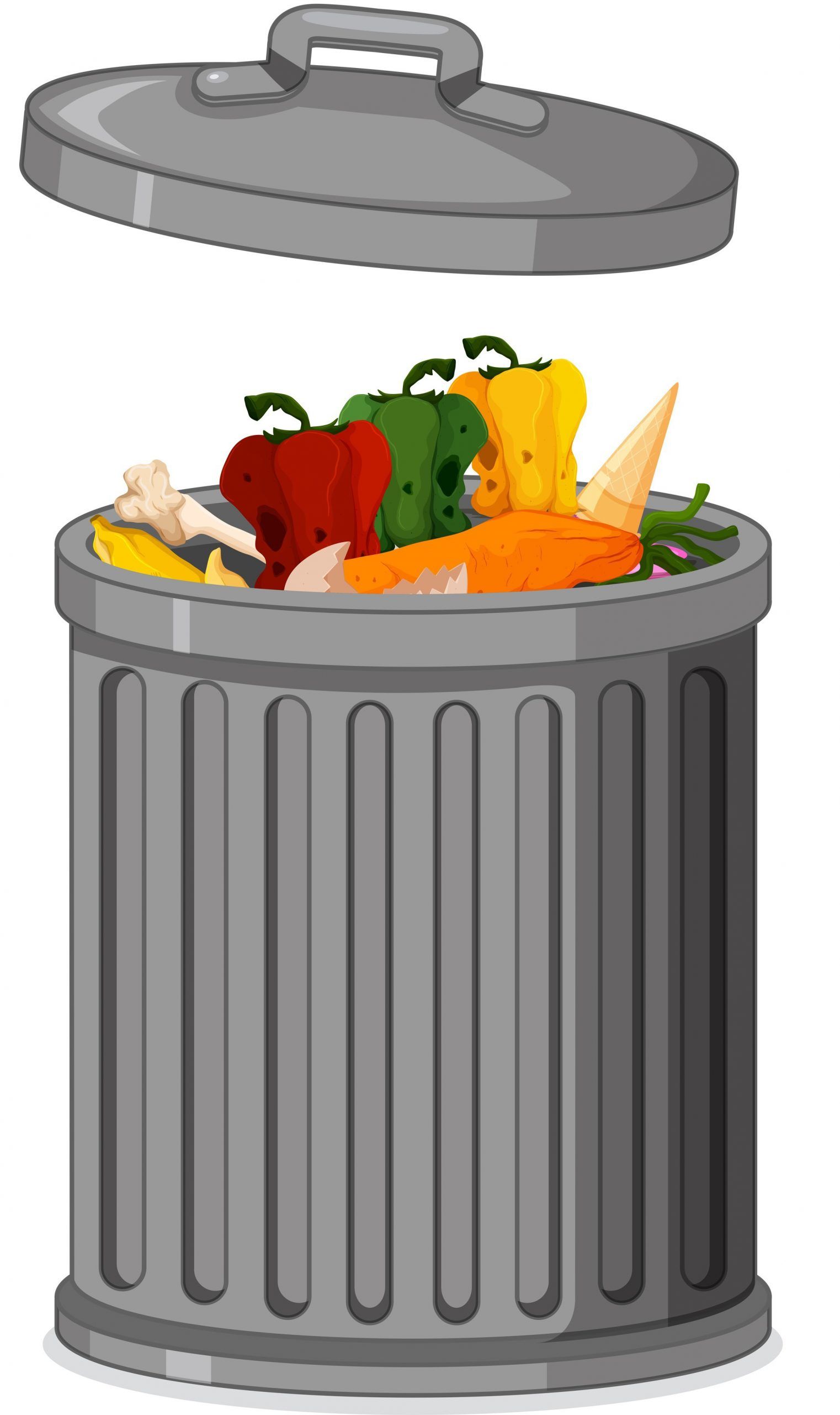 Set of trash can